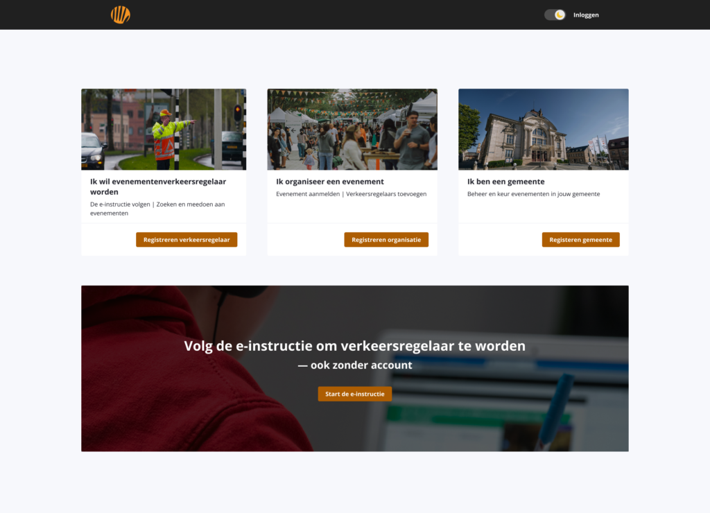 New landingspage 
